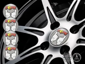 Wheel decal Limited Edition Luxury Dome Stickers